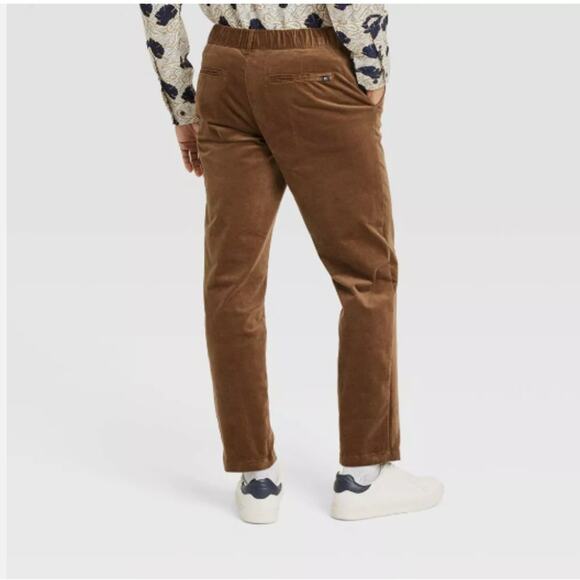 Houston White Other - Houston White Adult Velvet Straight Trousers - Brown Medium NWT